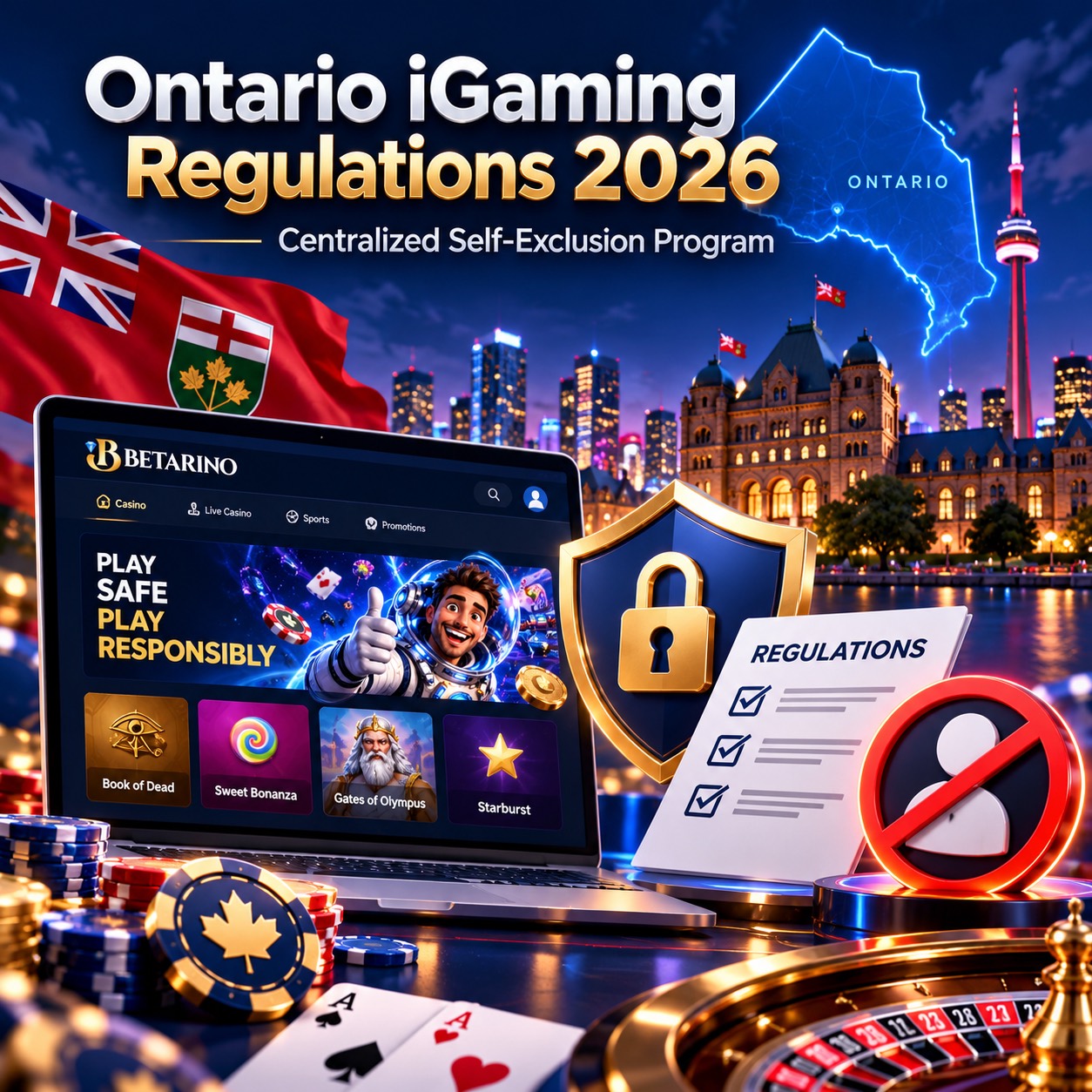 Ontario iGaming Regulations 2026 and the Centralized Self-Exclusion Program